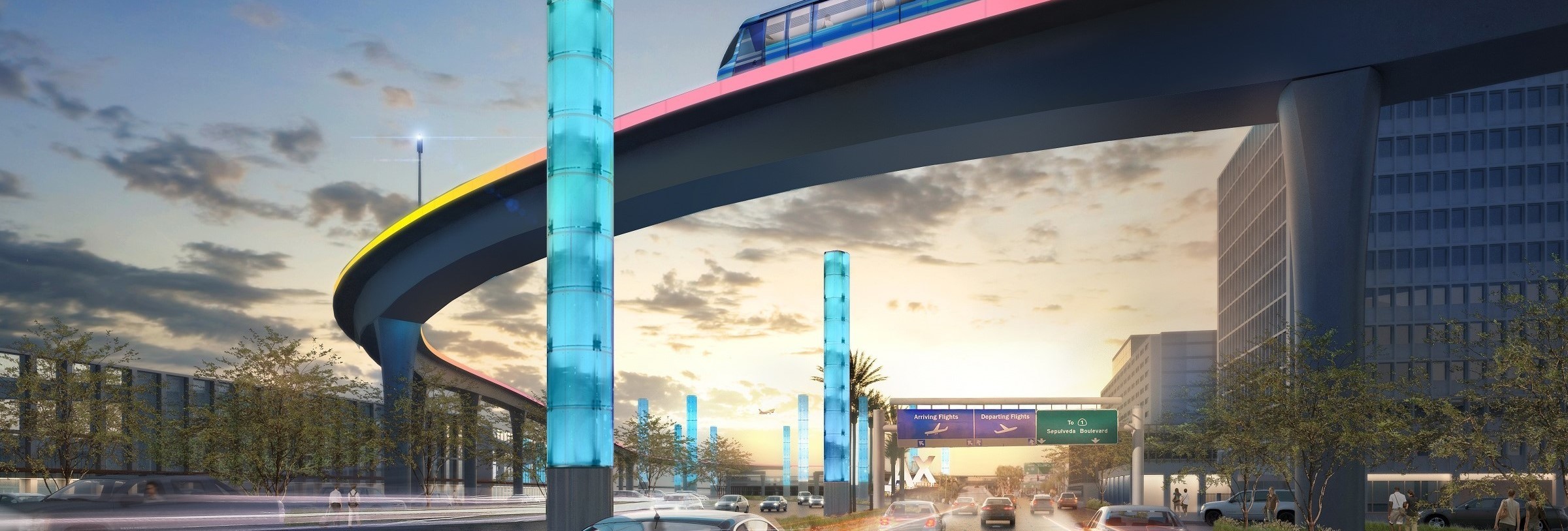 LAX Automated People Mover Project Wins